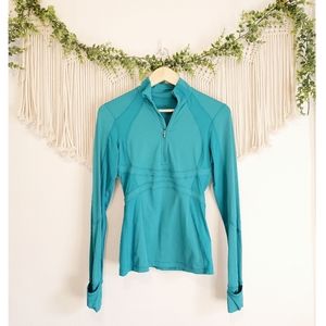 LULULEMON Quarter Zip Long Sleeve Pullover 10